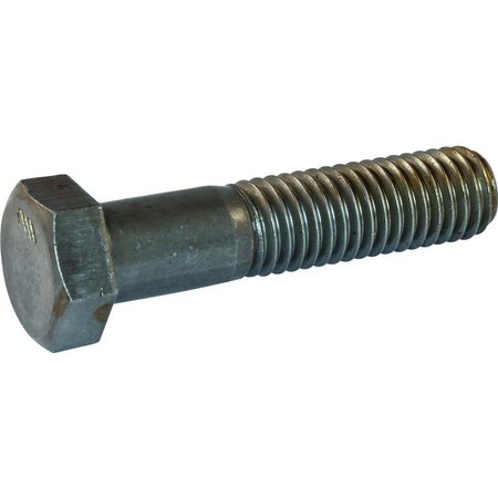 Grade 2, 3/4-10 Hex Head Cap Screw, Plain Steel, 3-1/4 In L, 75 PK